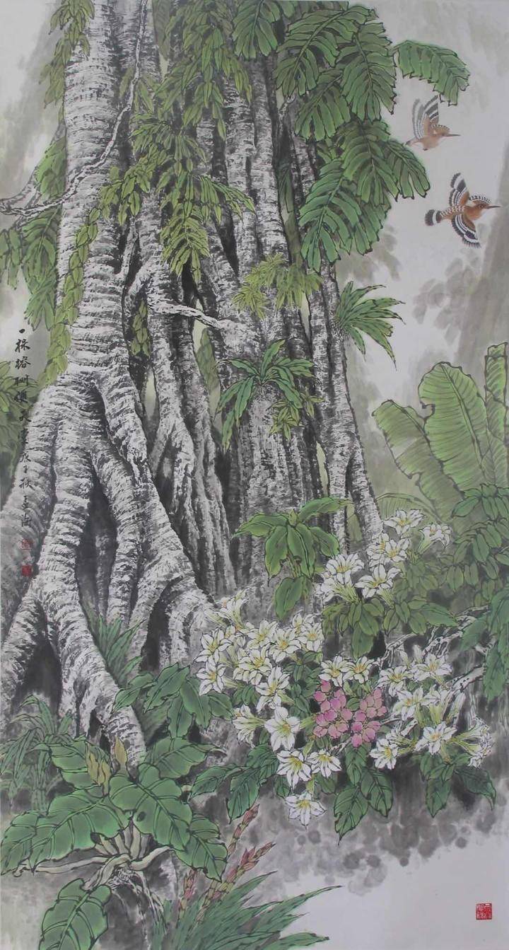 本市热点:画家徐孟海最新作品欣赏_中国画系