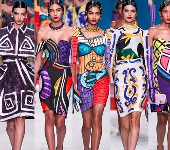 春夏|吉吉哈迪德米兰时尚周再次披婚纱，坏小孩设计师这次搬来了毕加索