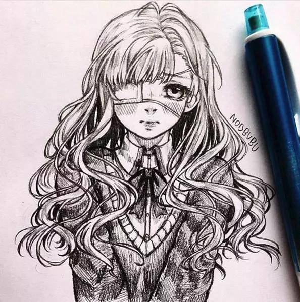 【cg原画插画教程】q版萌系动漫人物手绘素材 新手临摹参考