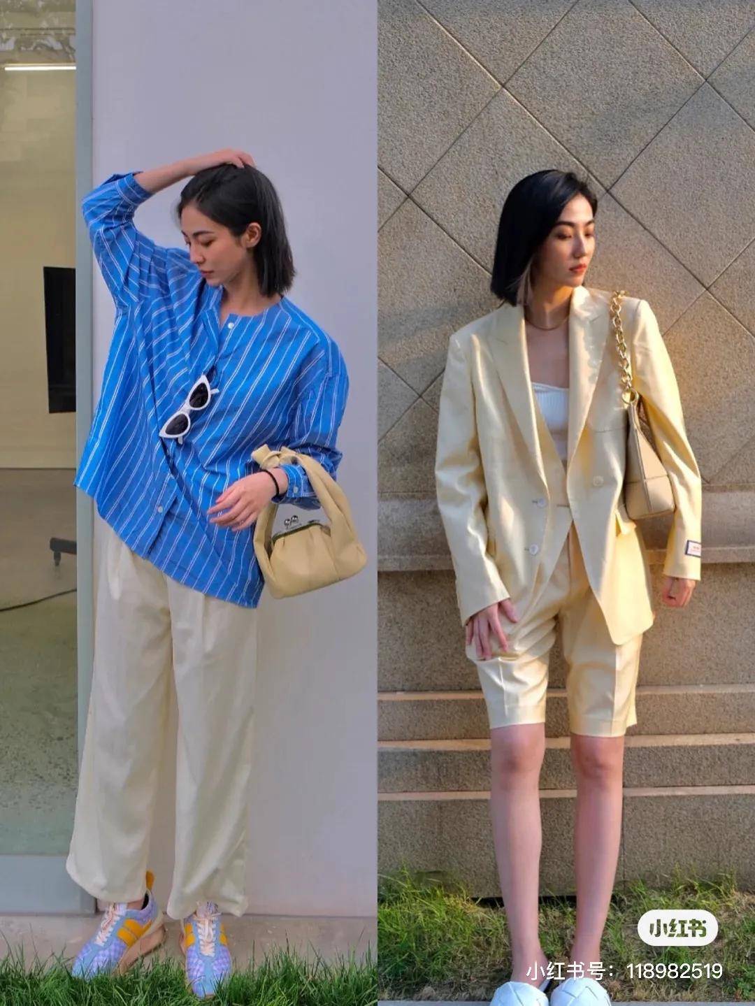 气质|服装搭配 | 18套初秋气质穿搭,低调内敛的颜色,气质又高级!