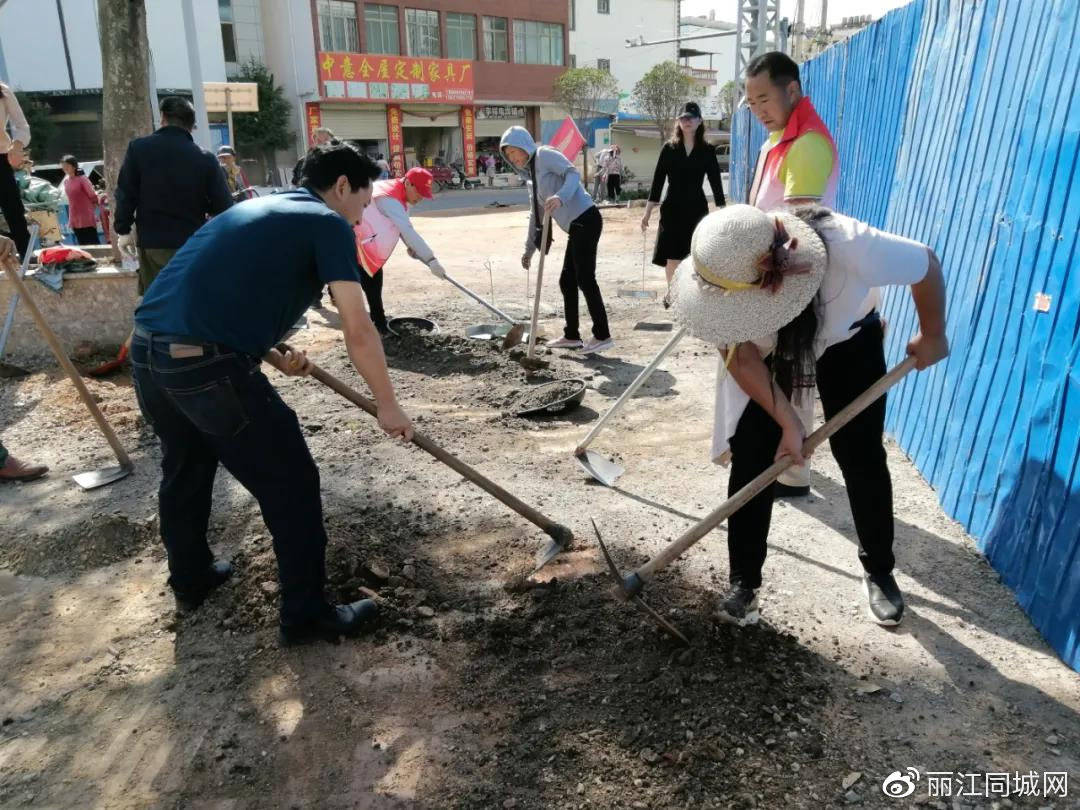永胜县以实际行动投入爱国卫生"7个专项行动"中
