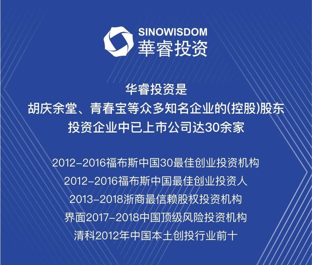 华睿投资旗下基金60余支,管理资本过百亿元,累计投资项目170多个,已经