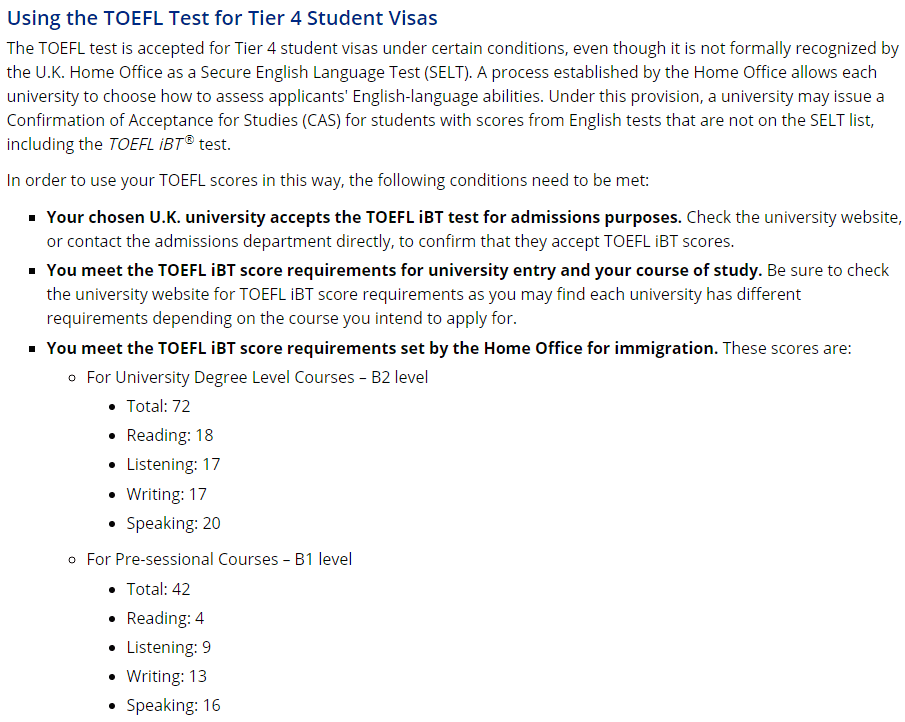 院校|英国再次推出留学方便政策，全部院校可以接受托福成绩申请！