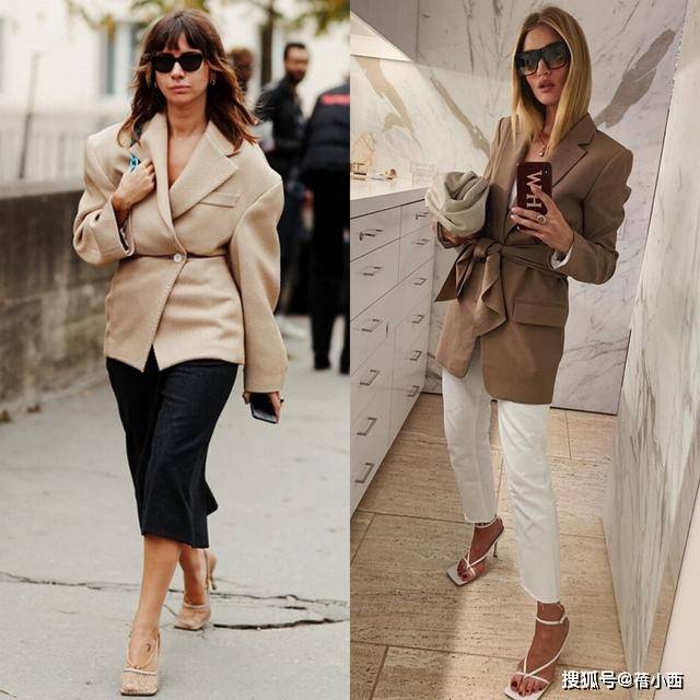 秋冬巨|驼色单品已out了!秋冬巨火的C位色叫“砂岩褐”,谁穿谁高级