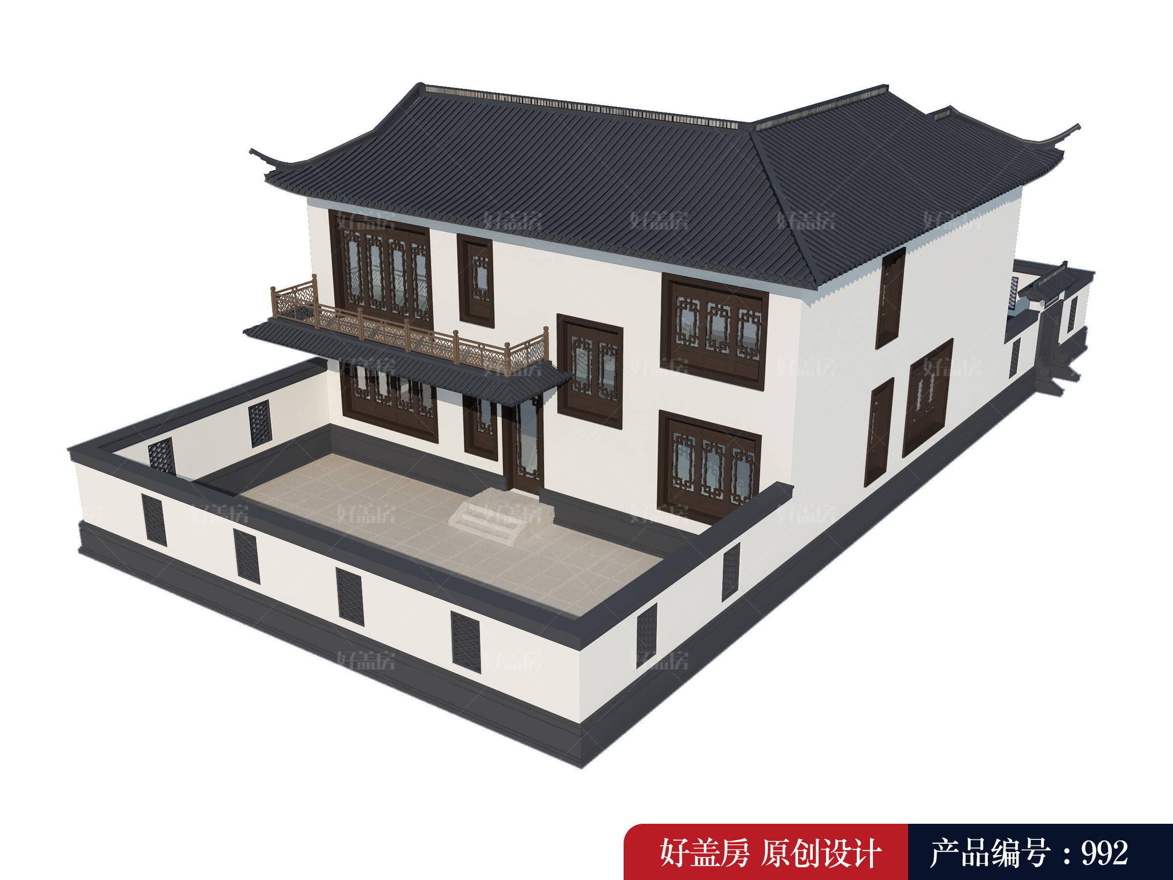 自建农家小院设计图