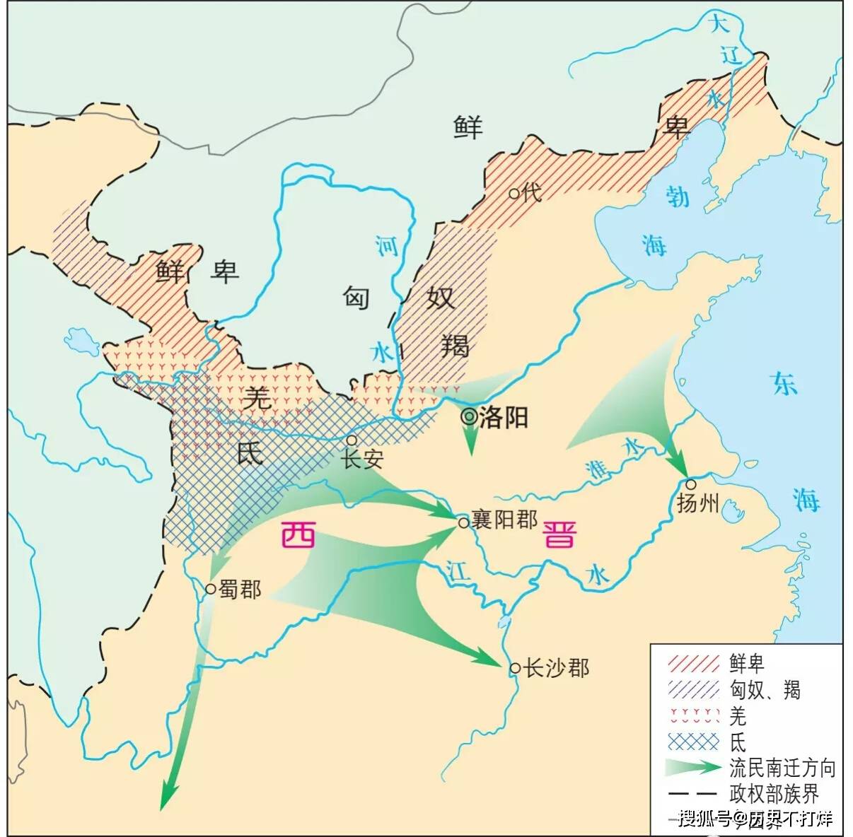 从地图看十六国的演变:中国最混乱的时代,是如何走向统一的?