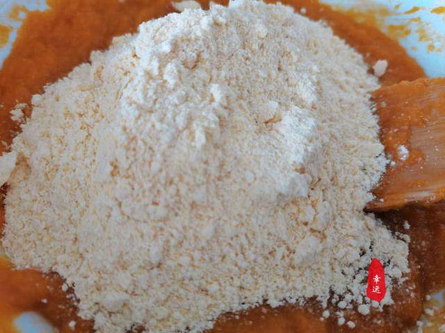 混合面|有营养又蓬松暄软不塌陷，口感佳老少皆宜南瓜混合面奶香发糕