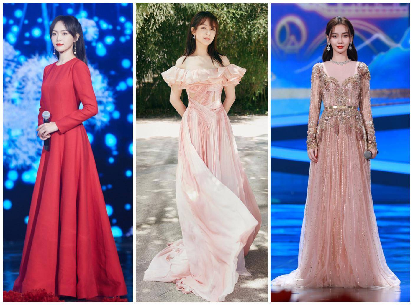 张韶涵|国庆晚会韩红瘦了，张韶涵精致如瓷瓶！杨紫穿对裙子却保守封腰