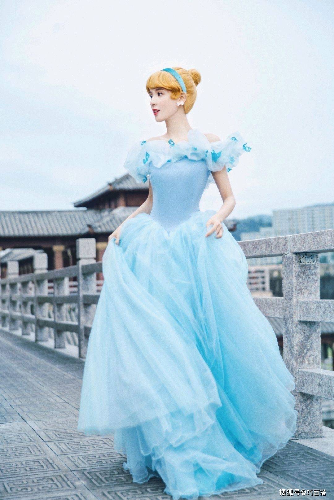 cos|张予曦的颜值可塑性太强了，cos迪士尼经典公主造型，个个惊艳！
