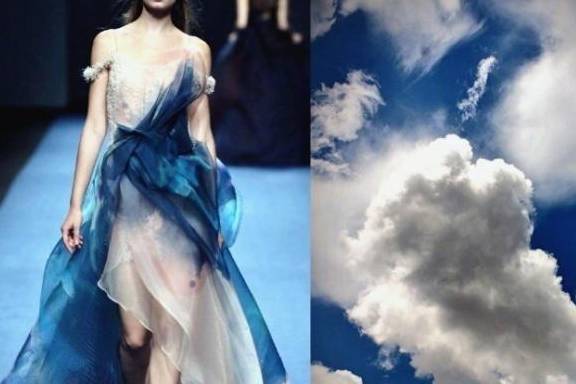 天空|把“天空”穿上身，你就是高级时髦！欣赏颜值爆表的瞬间