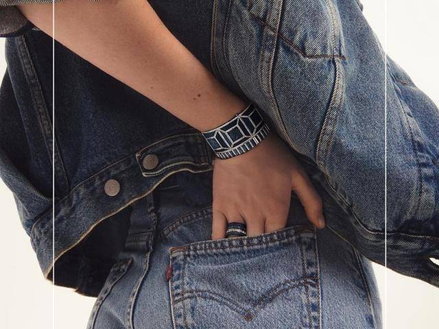 珠宝|没想到迷彩服、牛仔也能做成珠宝，丹宁布结合钻石实在太另类了