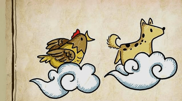 看图猜成语,一只鸡和一只狗飞向天空,正确答案不是鸡犬升天
