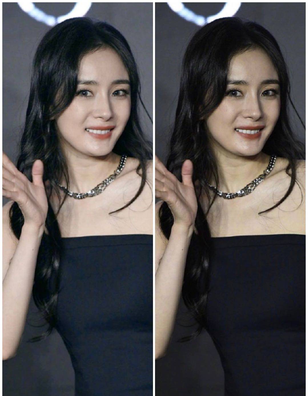 摄影|杨幂生图看起来很明艳，被学摄影网友戳穿真相，是被锐化过