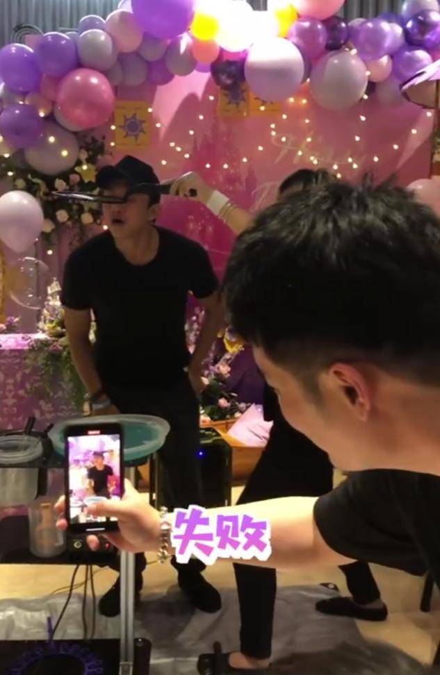 陈赫包游乐园为女儿庆生，布置生日会被指太壕