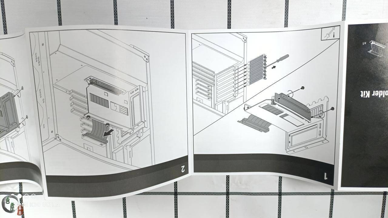 支架|不用再羡慕显卡竖装机箱了，用这个套装，让你的机箱也能显卡竖装