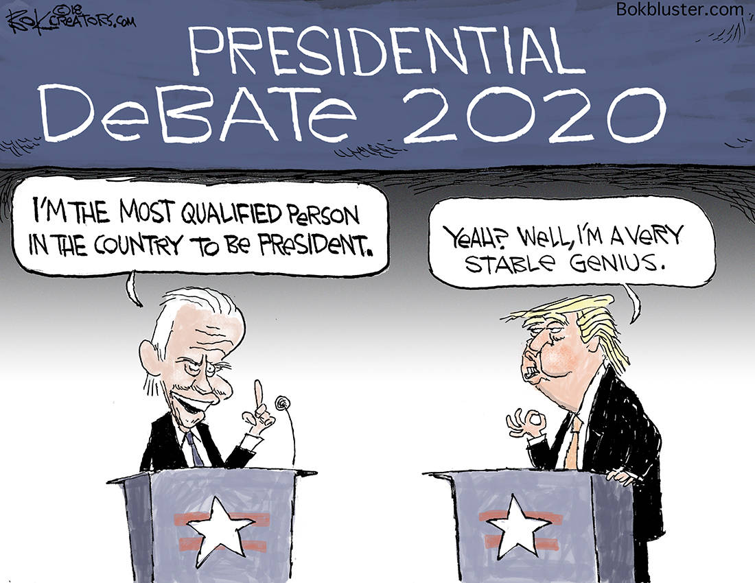 就是总统和副总统候选人都要进行电视辩论,仿佛美国总统辩论是竞选中