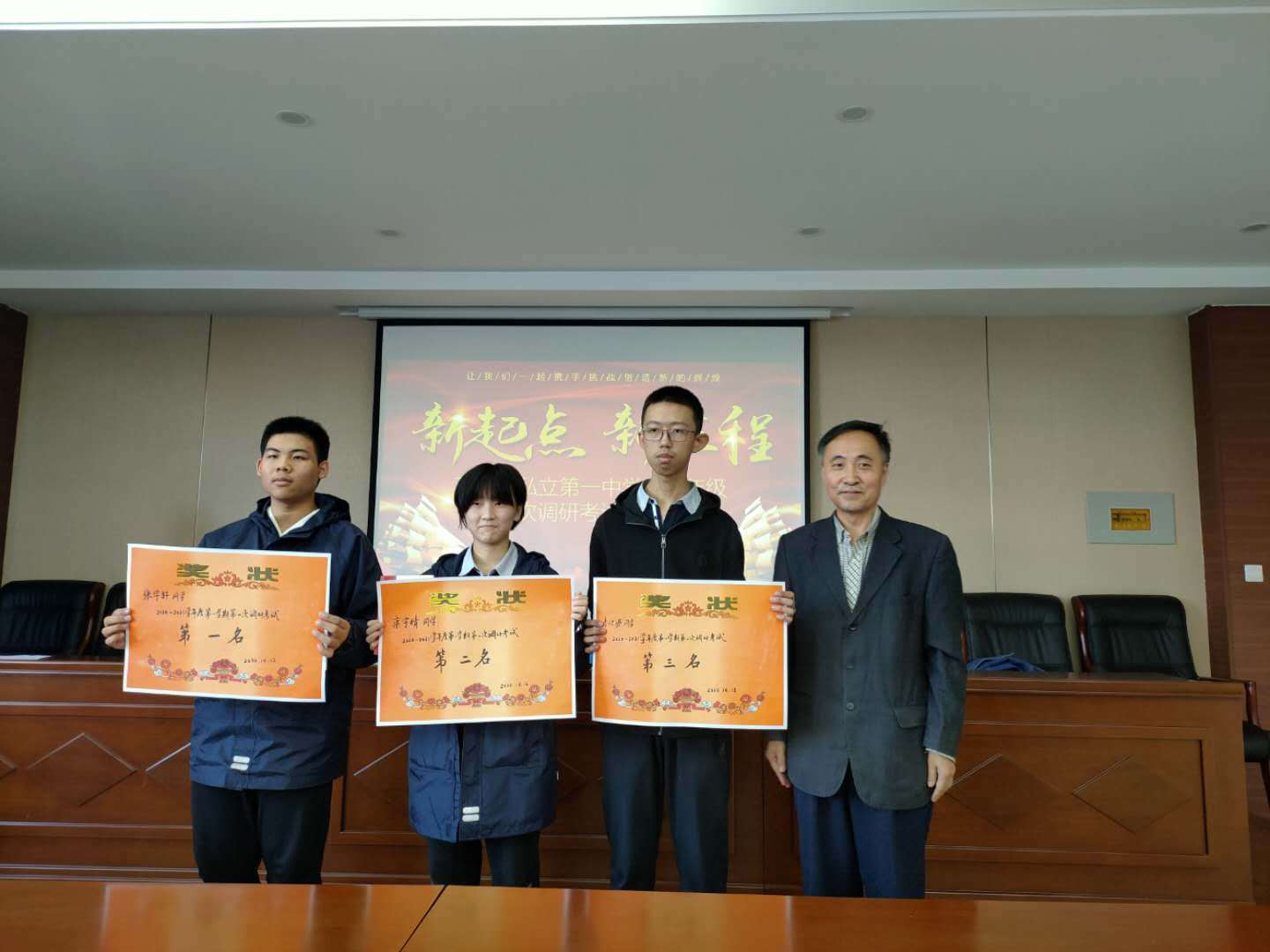 初三|乘风破浪 逐梦远方 —-私立一中中学部第一次调研考试光荣榜暨表彰大会