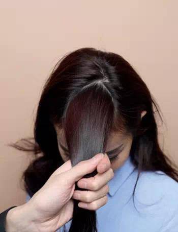 马尾洋气小脸扎法合辑!