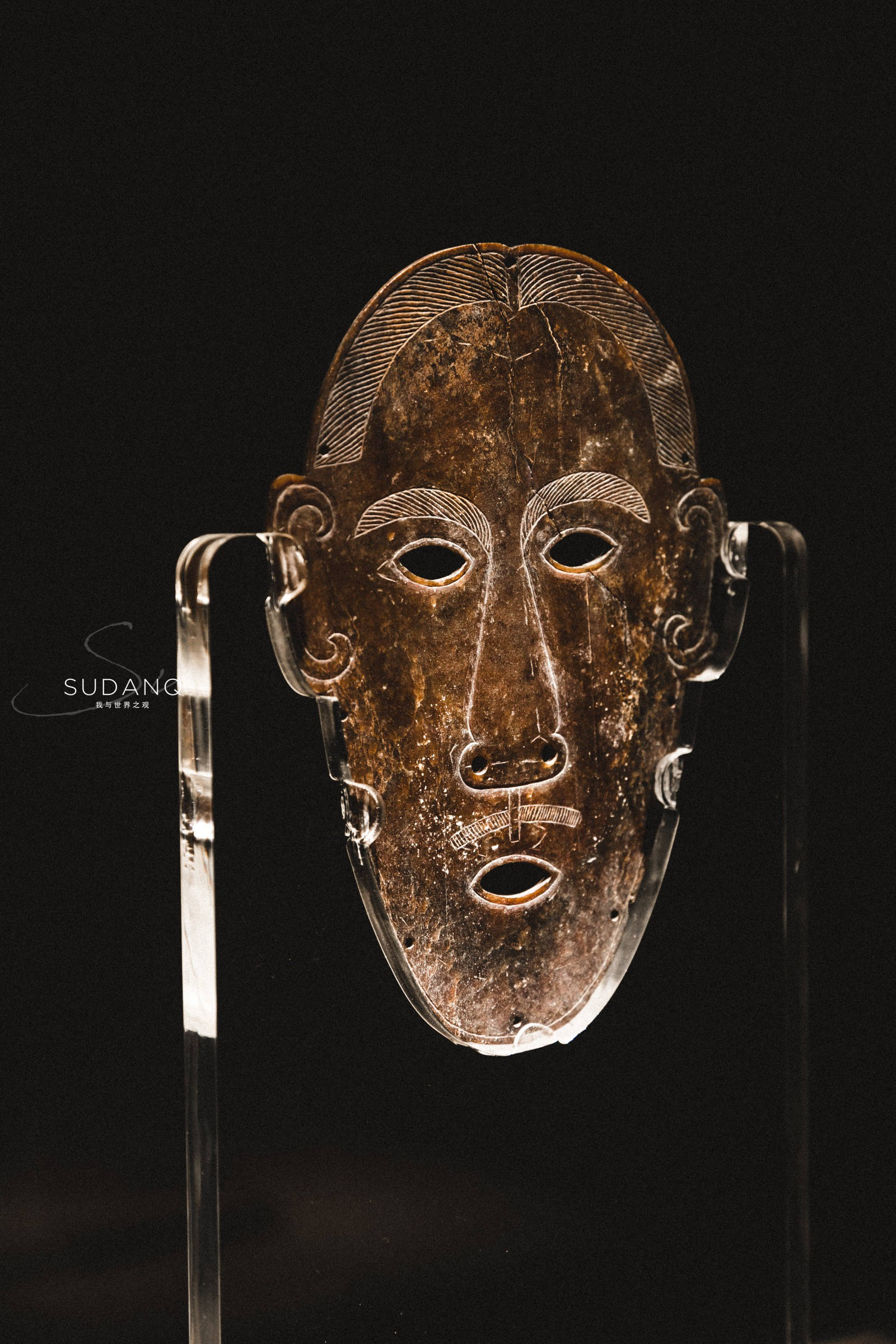 国宝|荆州寻宝：一件神秘面具堪称国宝中的孤品，独一无二的玉覆面