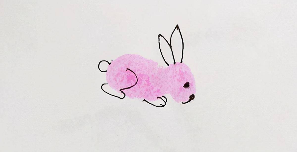 儿童创意手指画,比简笔画强100倍!
