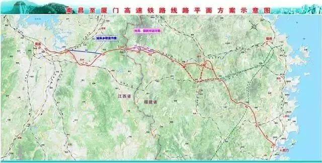 泉州有望新增一条高铁,行速350km/h兴泉铁路厦门支线通过评审,经安溪