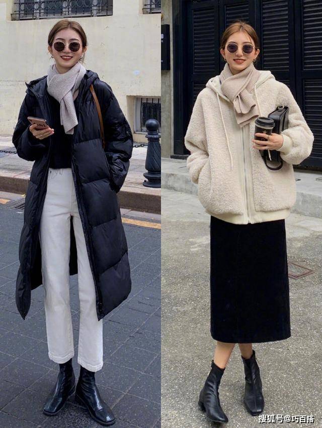围巾|会穿搭的女生，基本款也能穿出优雅高级范，全因她们配饰搭配得好