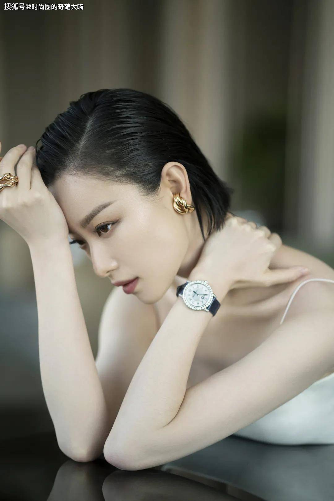 谭松韵|剪短发难看因为你不会选！学会谭松韵宋祖儿这招，人人皆可变美女