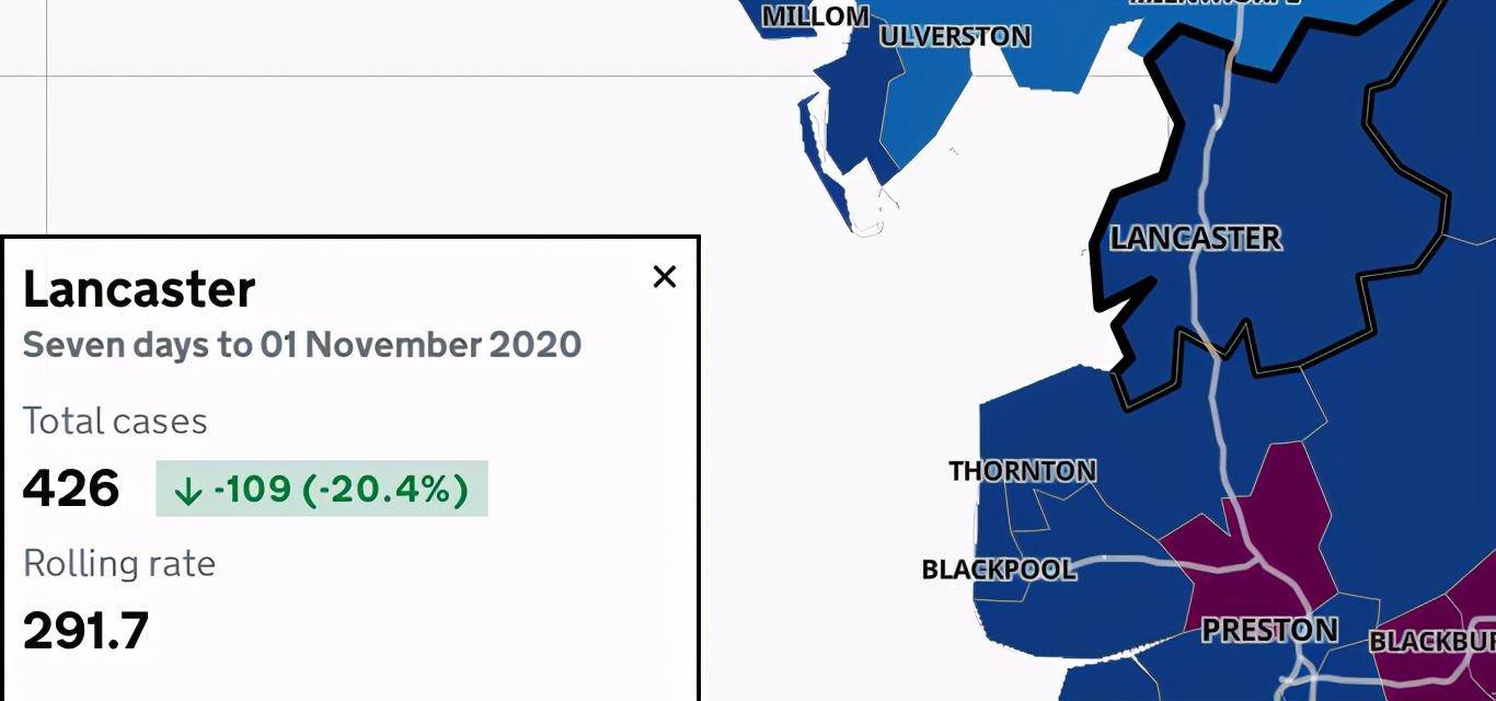 疫情|图解英国热门大学所在区域疫情形势！2021年初入学英国还能去吗？