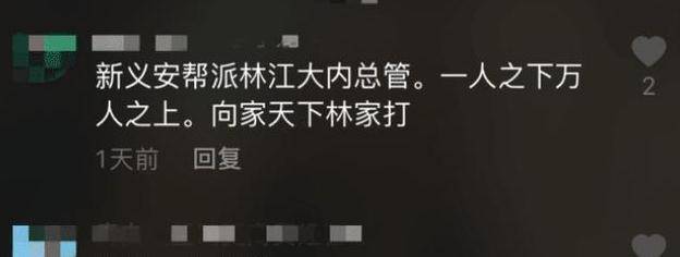 新义安总管林江罕露脸满头白发气场十足曾为向家打天下