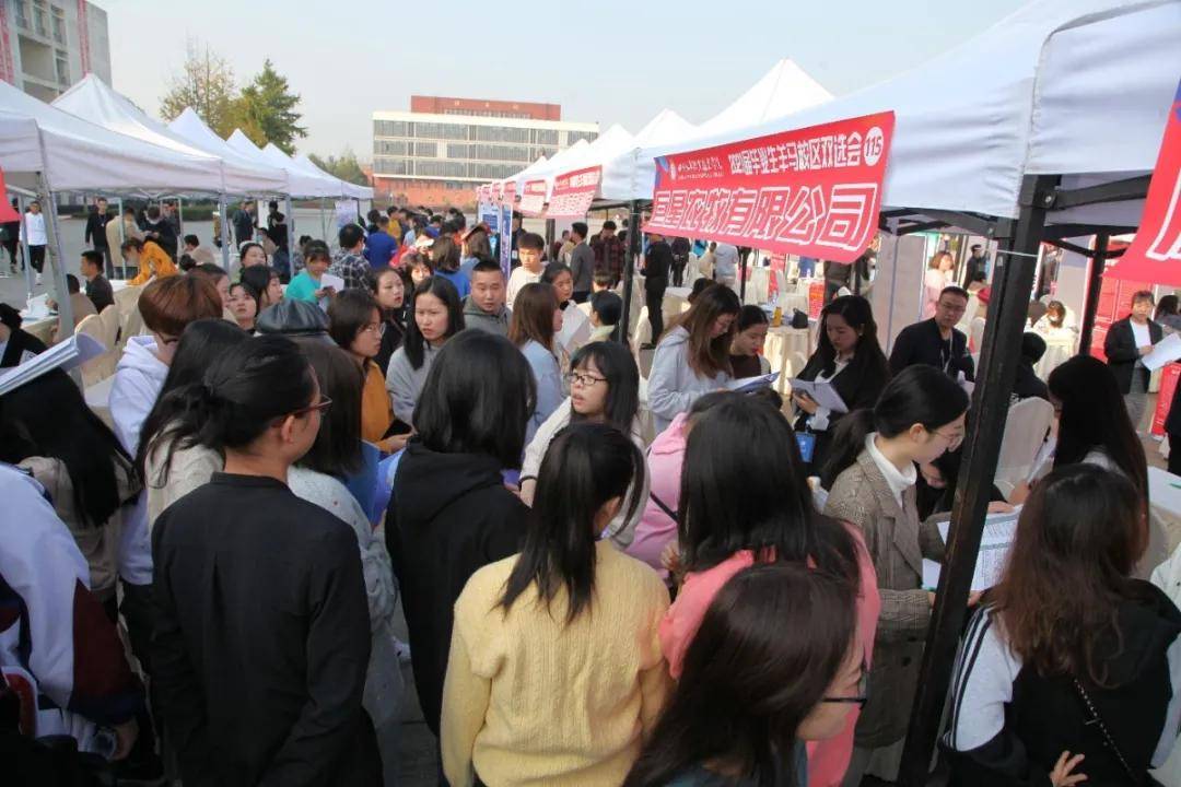 双选会现场