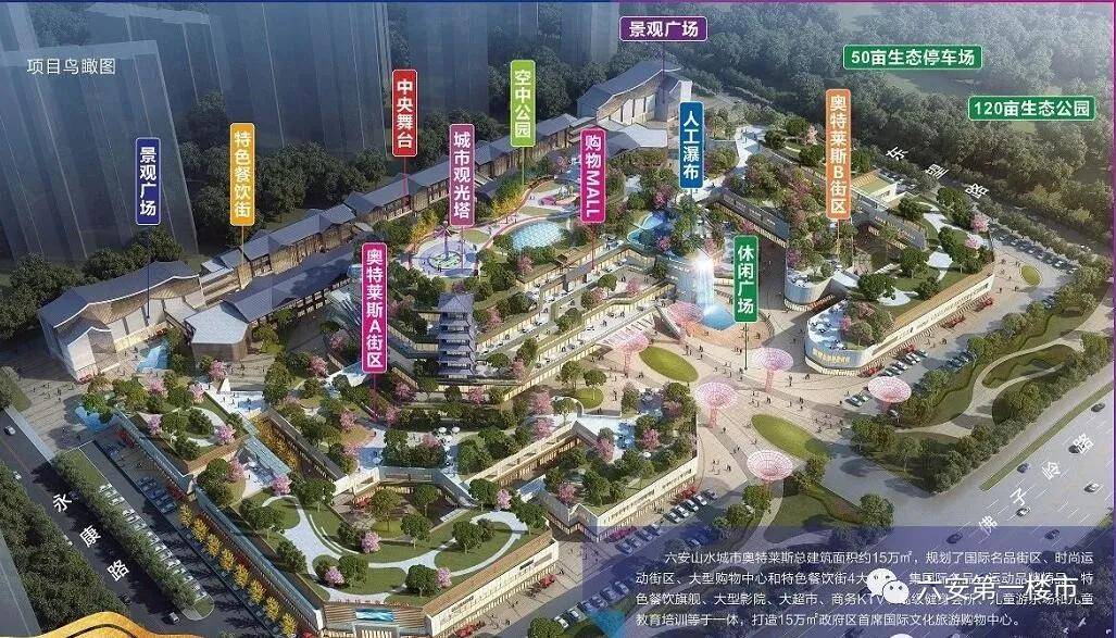 奥特莱斯超全规划全流出!大型购物mall,空中公园等全来