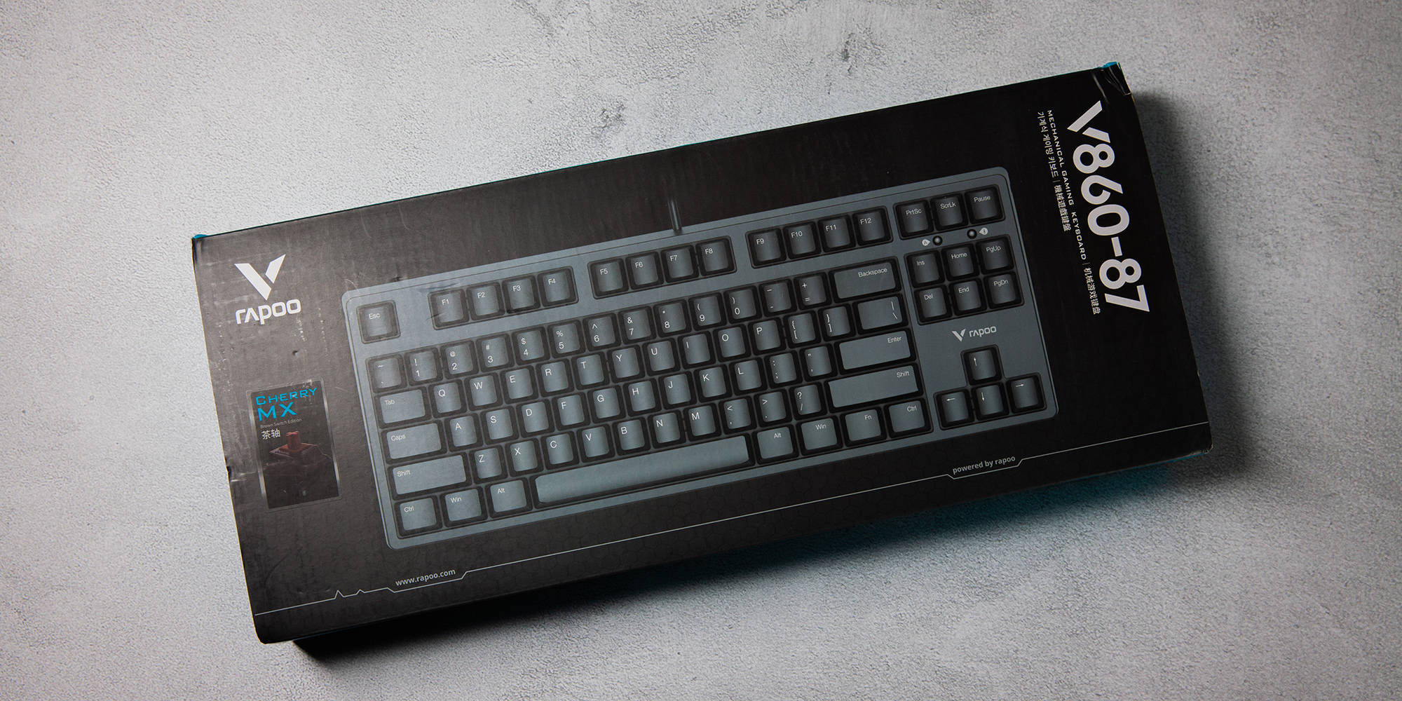 扎实 平淡 简约-雷柏V860机械键盘上手记