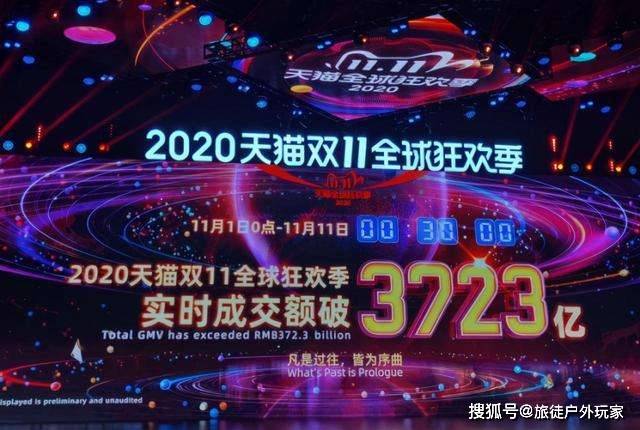 2020年天猫双11全球狂欢季实时成交额突破4674亿元