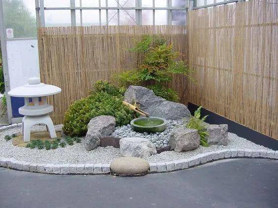 院子再小,都能打造个日式坪庭,养鱼种树才3㎡,完全不输大庭院