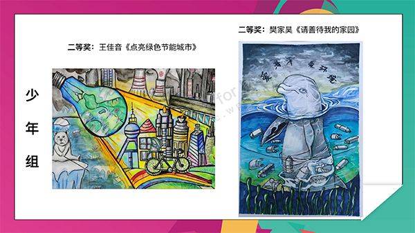 绿色梦想童绘蓝天第五届少儿环保创意美术大赛获奖作品出炉