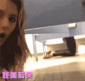搞笑gif段子:天天就知道睡觉,一点事也不干,气死我了