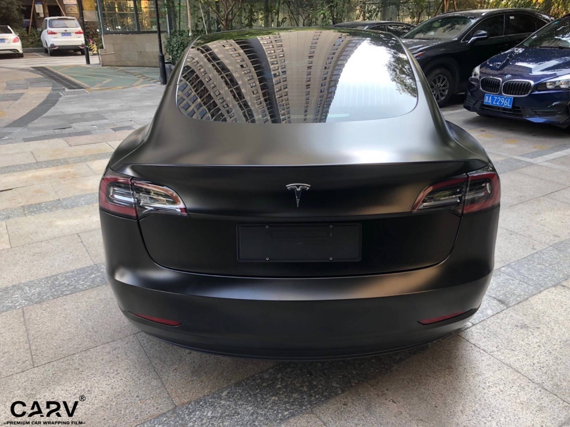 特斯拉model3电光金属黑1219