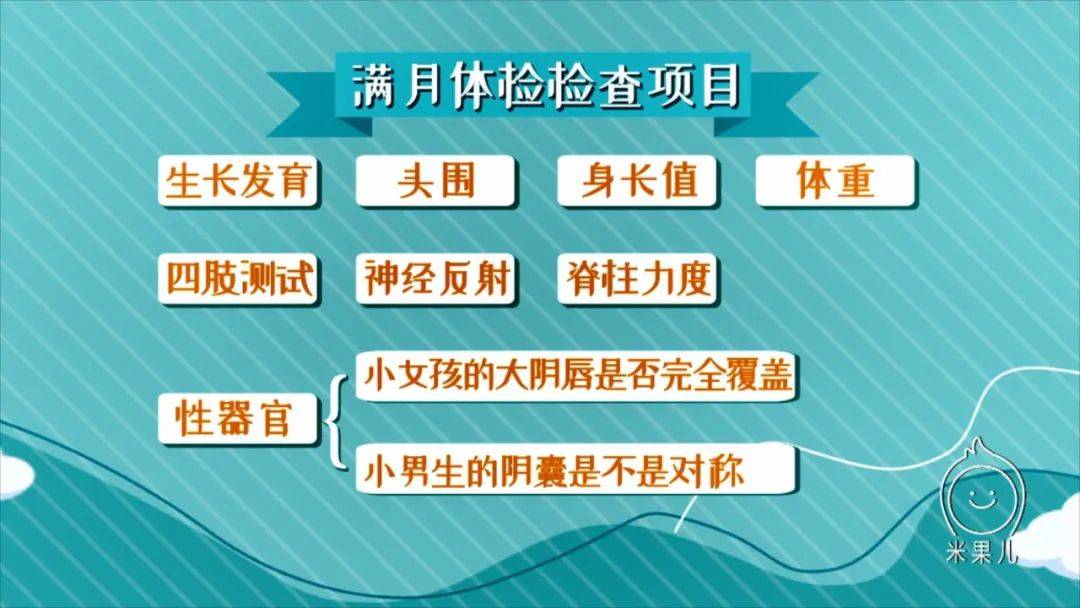 满月|家长一定不能忘!宝宝满月体检很重要