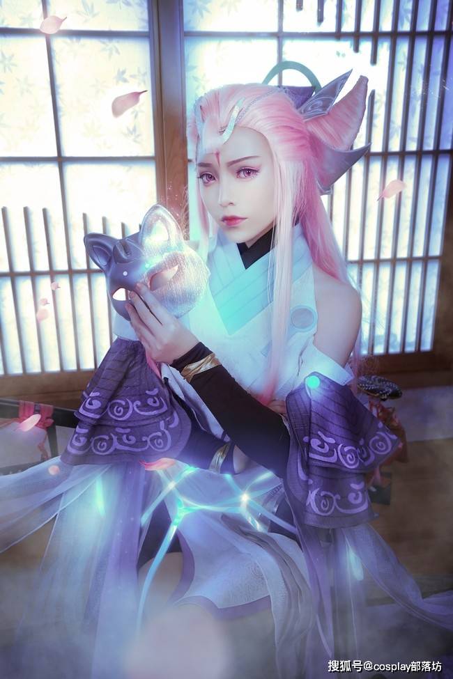 cos:王者荣耀貂蝉猫影幻舞,面具之下是更美的面具