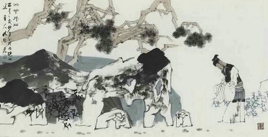 “与时代同行——孔维克水墨人物画展”将在郑州升达艺术馆举办