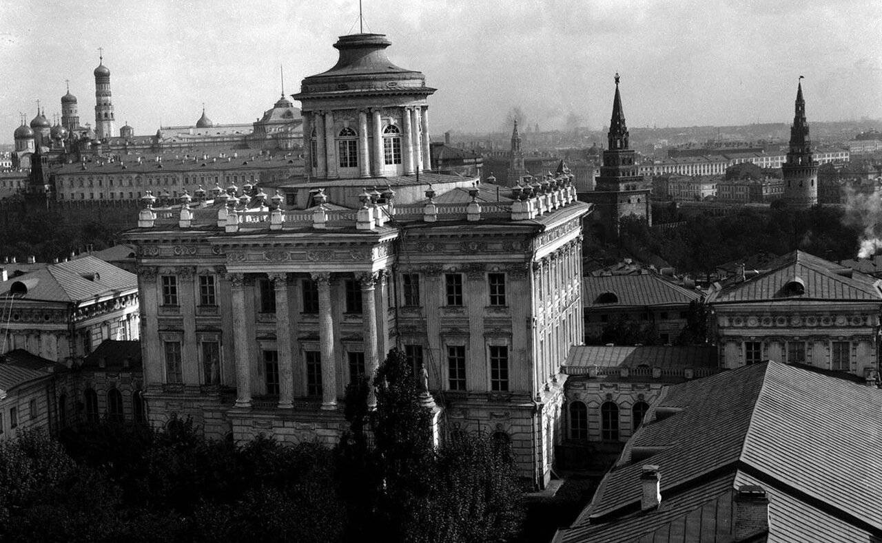 历史老照片:1931年苏联时期的莫斯科风景