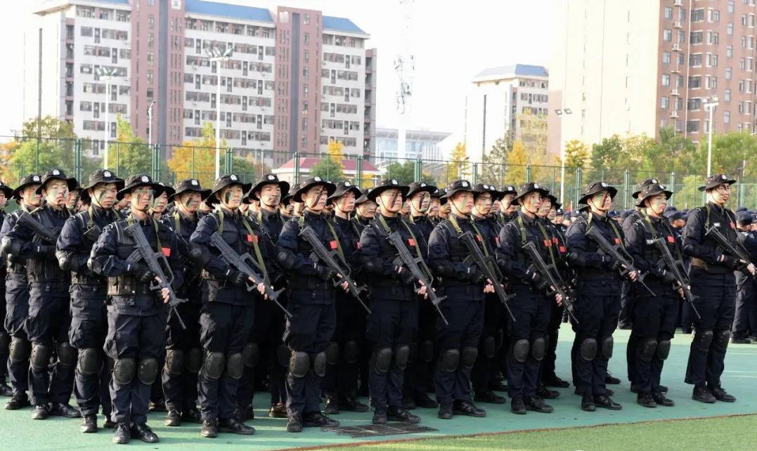 2020年河南警察学院新生开学典礼暨第一届警察体育运动会开幕式掠影