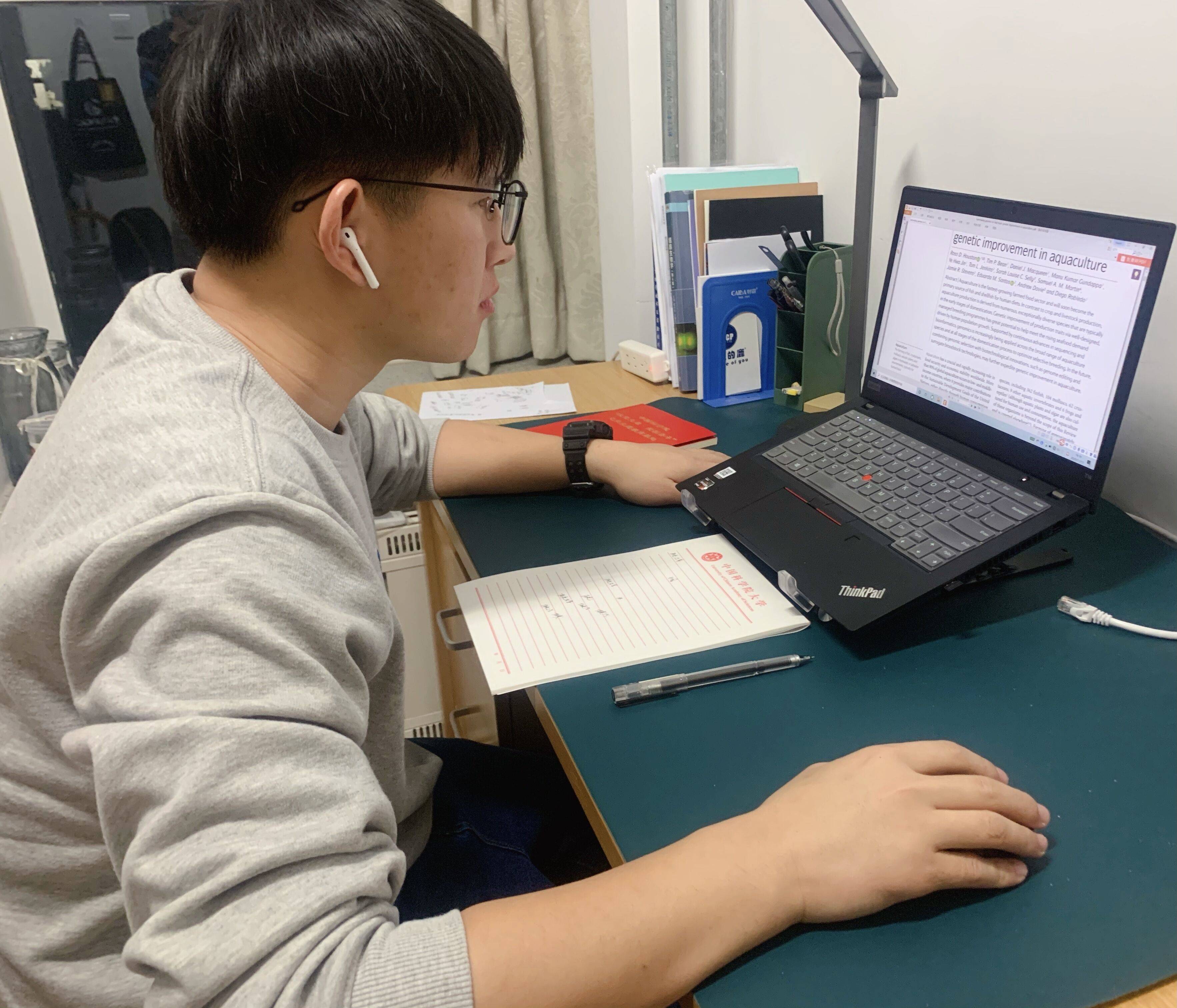 武昌理工学子邓家杰高分考取中国科学院硕士研究生