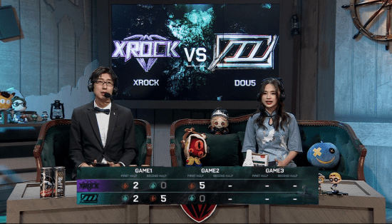 常规赛|第五人格IVL职业联赛秋季赛常规赛XROCK vs DOU5第二局 XORCK发挥出色扳回一局