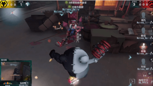 密码机|第五人格IVL职业联赛秋季赛Wolves vs GG第一局