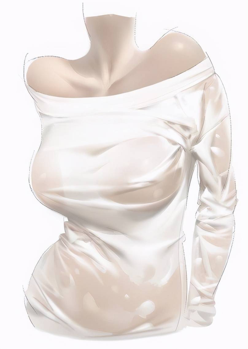 原创动漫湿身透明材质怎么画正经人才会画的湿身透明材质画法技巧