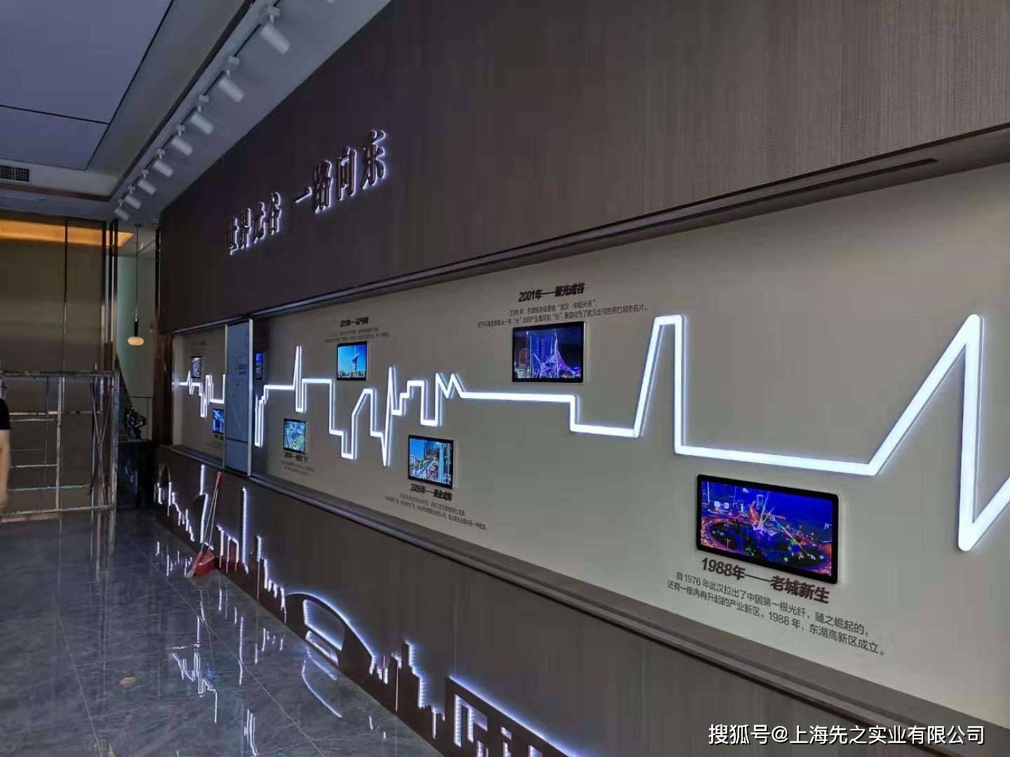上海先之实业有限公司互动滑轨屏安装