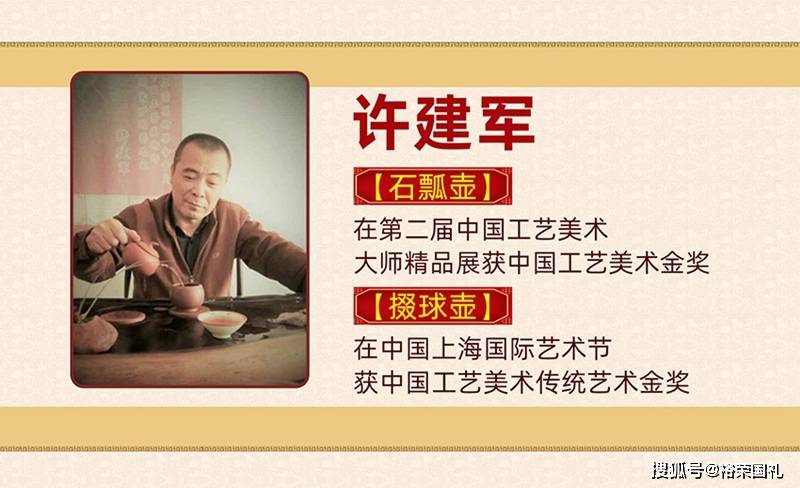 中国工艺美术师许建军大师景舟九彩紫砂壶套组 9种经典壶型 9种珍贵