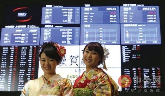 日本股市创下30年新高 没有互联网巨头 谁是带头
