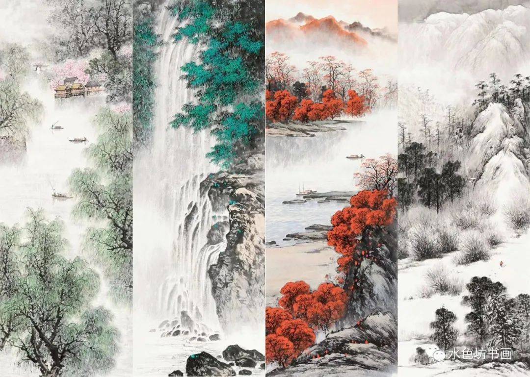 画家专栏│吴瑞阳绘山水景色的千变万化